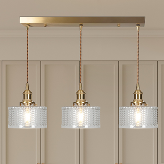 Pendant Light | Ribbed Vintage Design