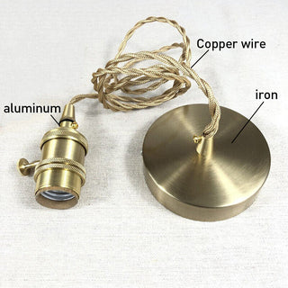 Pendant Light | Ribbed Vintage Design