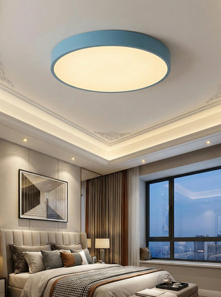 Round Ceiling Light | Modern Flush Mount Fixture