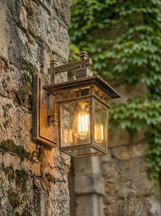 Outdoor Wall Lantern | Exterior Mounted Light Fixture