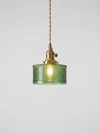 Pendant Light | Ribbed Vintage Design