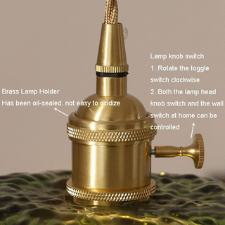 Floral Pendant Light | Vintage Design