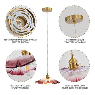 Floral Pendant Light | Vintage Design