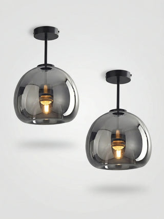 Globe Ceiling Light | Modern Semi Flush Design