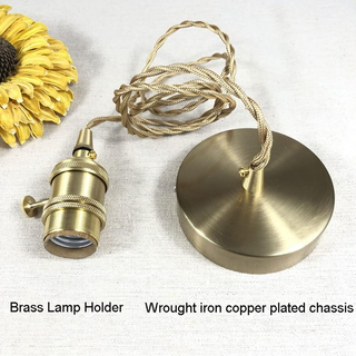 Floral Pendant Light | Vintage Design