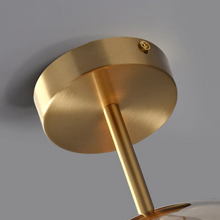Globe Ceiling Light | Modern Semi Flush Design